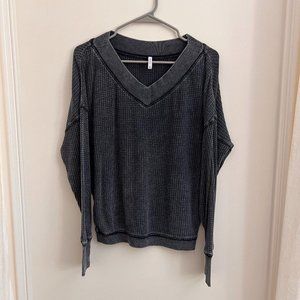 Z Supply Top - Grey Sweater